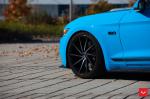 Ford Mustang GT on Vossen Wheels (CVT) 2018 года